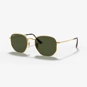 Rayban Polarized Hexagon Sunglasses